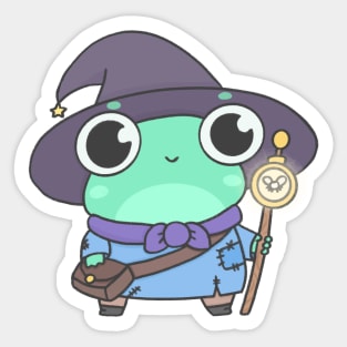 Frog adventurer Sticker